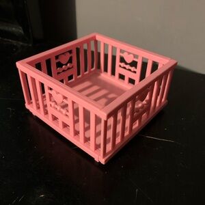 Vintage G1 Hasbro My Little Pony Baby Pink Playpen